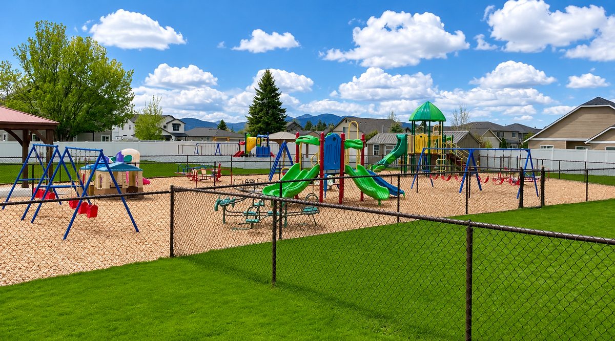 ABCD Daycare playground in Hayden, Idaho